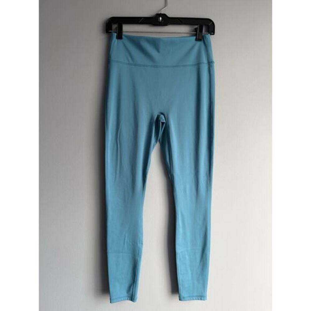 Fabletics Motion365+ Leggings Women Size M Blue High Rise Athletic Workout Yoga